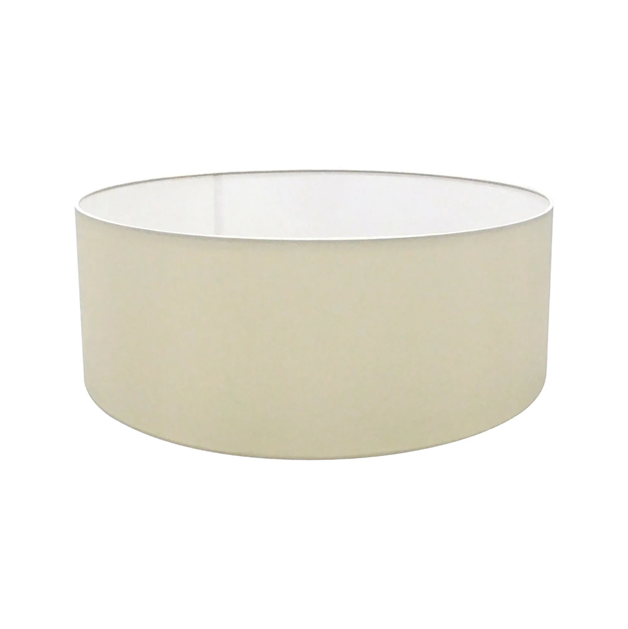 D0276  Sigma 60cm Faux Silk Fabric Shade Ivory Pearl, White